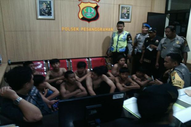 Hendak Tawuran, 10 ABG Dicokok Polisi di Bintaro