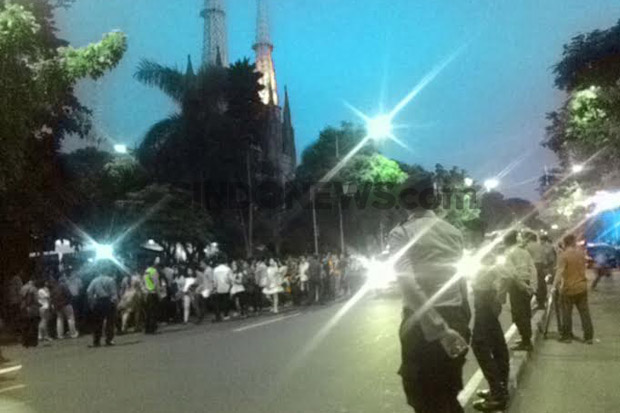Perayaan Paskah, Ratusan Anggota TNI-Polri Perketat Pengamanan Gereja Katedral