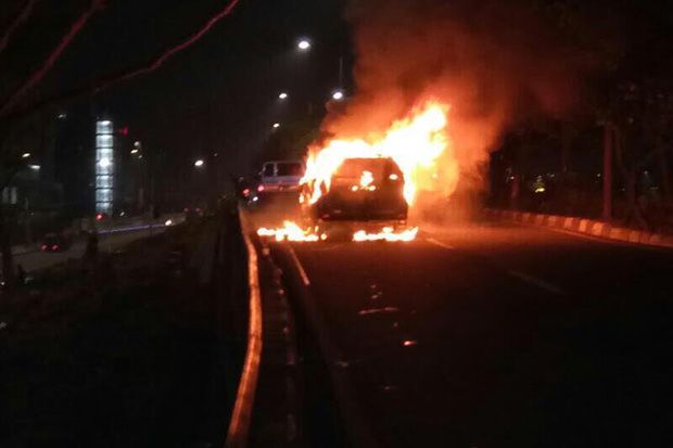 FPI Desak Polri Buru Pembakar Mobil di Dekat Lokasi Ceramah Habib Rizieq