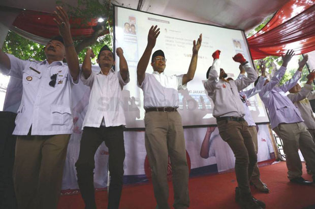 Timses Anies-Sandi Ucapkan Terima Kasih Rakyat Jakarta