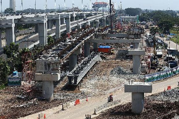 Proyek Kereta Api Bandara Ditarget September 2017 Rampung