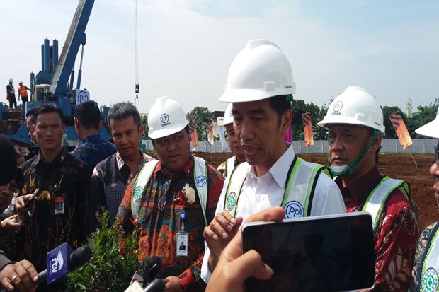 Jokowi Resmikan Rusunami Buruh Cicilan Rp1,2 Juta Per Bulan