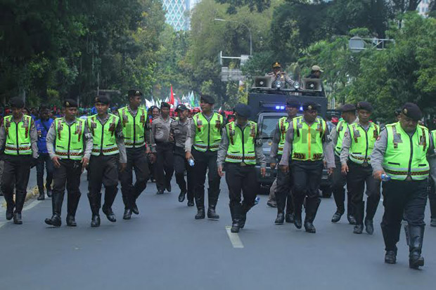 Amankan Aksi 55, Polisi Kerahkan Belasan Ribu Personel