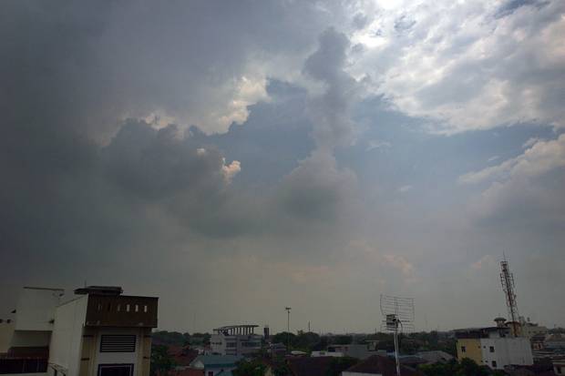 Tangerang, Bekasi, dan Bogor, Berpotensi Hujan di Sore Hari