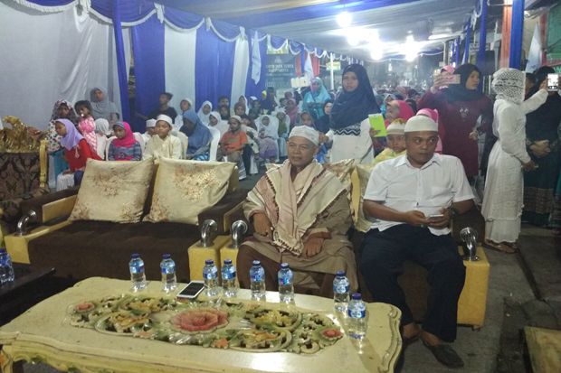Ratusan Warga Hadiri Acara Isra Miraj di Lagoa, Koja, Jakarta Utara