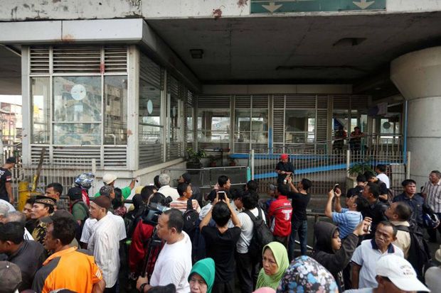 Pasca-bom, PT Transjakarta Modifikasi Rute di Kampung Melayu