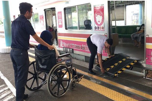 Perlindungan Disabilitas Minim, Kereta Api Belum Ramah Bagi Difabel