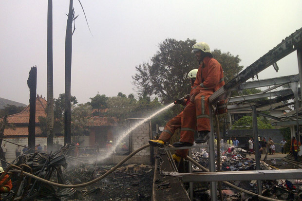Api Padam, Polisi Selidiki Penyebab Kebakaran di Jalan Kembang Sepatu