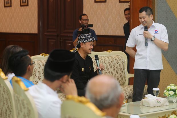 Hary Tanoesoedibjo-Bima Arya Bahas Kerja Sama Membangun Kota Bogor