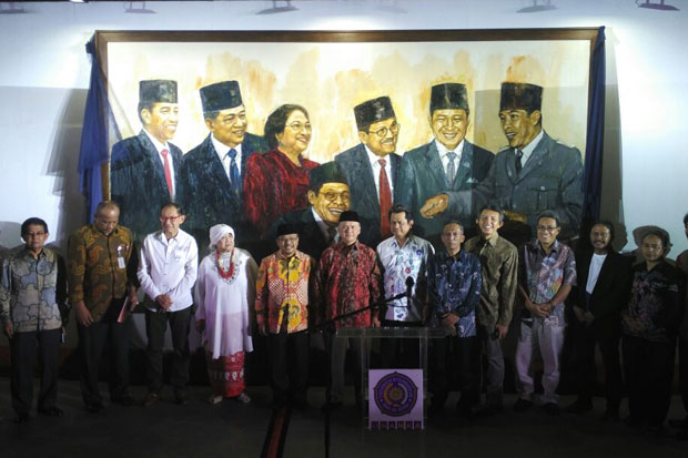 Uhamka Gelar Pameran Lukis 72 Tokoh Indonesia dan 7 Presiden RI