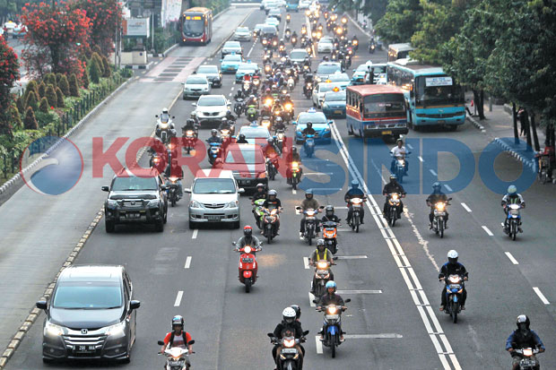 Jalan Sudirman-Thamrin Disarankan Haram untuk Motor dan Mobil Pribadi