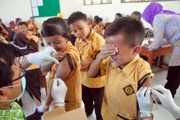 Imunisasi Measles Rubella, Pemkot Tangerang Gandeng WHO