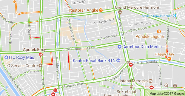 Urai Kemacetan di Petojo, Pemkot Jakpus Siapkan Jalan Tembus Suryapranoto