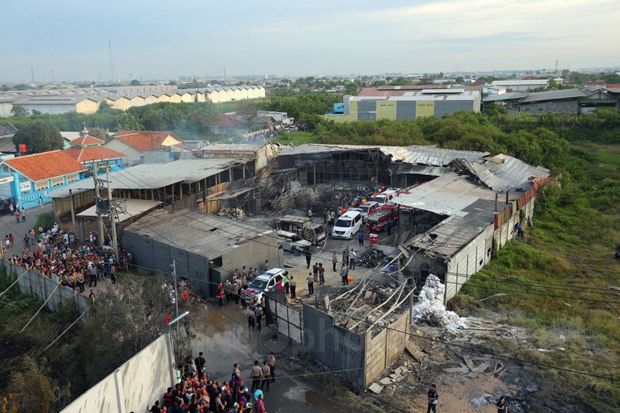 12 Warga Bandung Jadi Korban Ledakan Gudang Petasan Tangerang