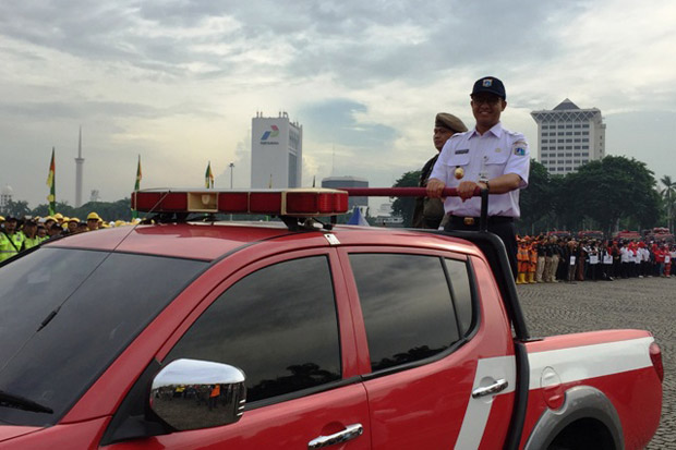 Apel Siaga di Monas, Anies Pastikan Jakarta Siap Antisipasi Bencana