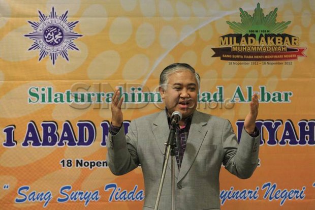 Maafkan Alumnus Kanisius, Din Syamsuddin Apresiasi Sikap Anies