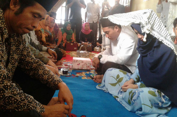Pernikahan Korban Persekusi di Tangerang Berjalan Hikmat