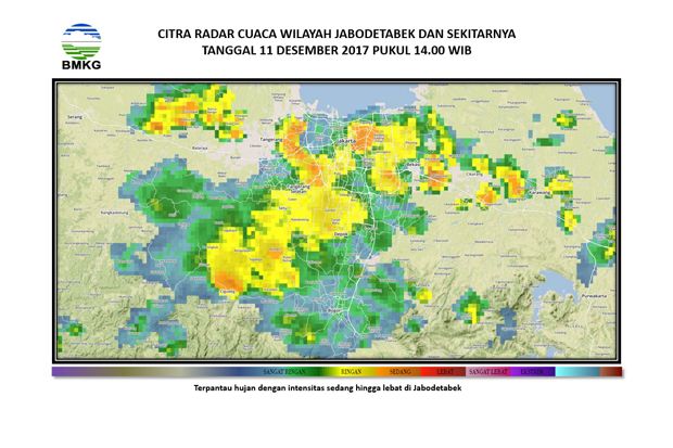 BMKG Keluarkan Peringatan Dini Cuaca di Jakarta