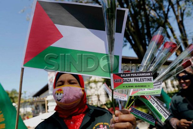 Aksi Bela Palestina, Ormas Islam Tangsel Kerahkan Ribuan Massa