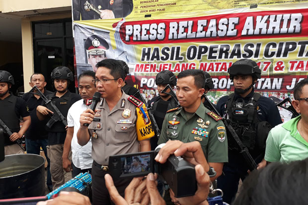 Kasus Kriminalitas di Jakarta Pusat Turun 37%, Narkoba Meningkat