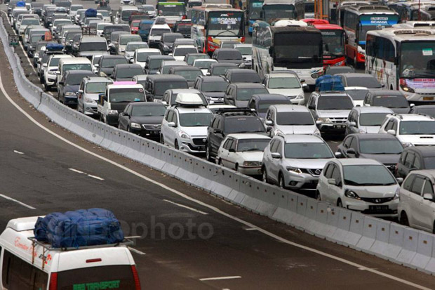 Arus Balik, 96 Ribu Kendaraan Kembali ke Jakarta Via GT Cikarut
