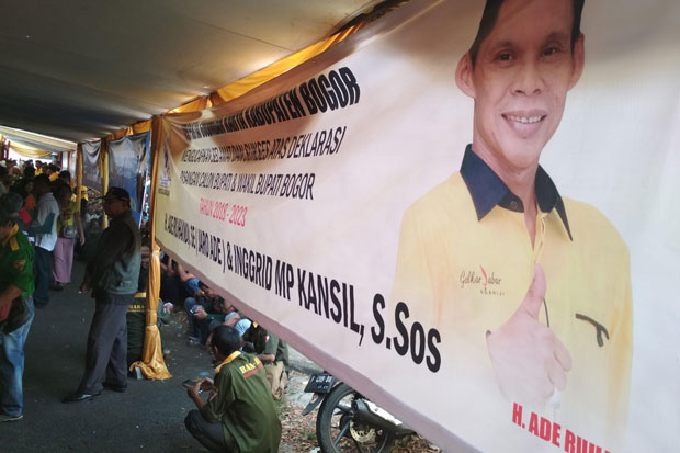 Sebelum ke KPU, Jaro-Ingrid Kansil Deklarasi Dihadapan Pendukung