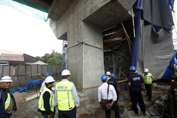 Ini Kata Pakar Konstruksi terkait Ambruknya Konstruksi Beton LRT