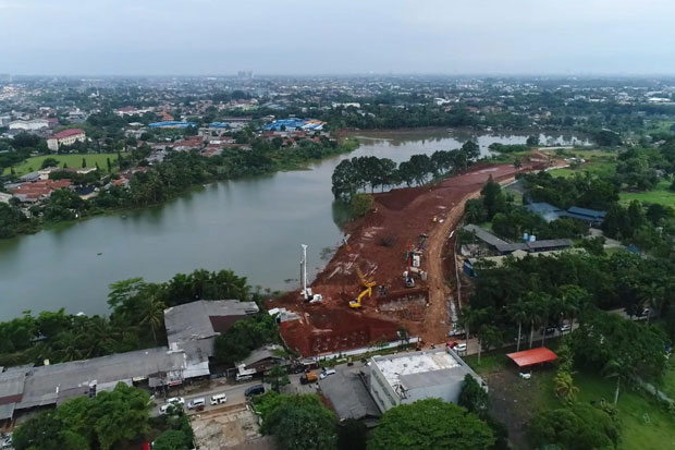 2018, Pembangunan Konstruksi Proyek Tol Cinere-Serpong Capai 8,6%