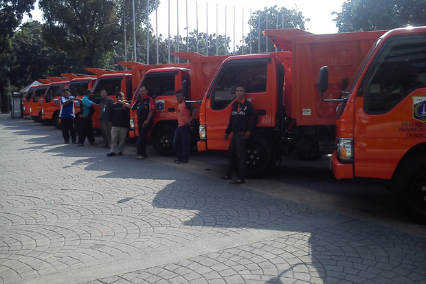 1.000 CCTV dan GPS Awasi Pergerakan Truk Sampah di Jakarta