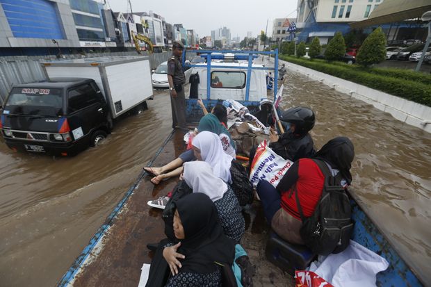 Penanganan Banjir, DKI Lakukan Normalisasi di Sejumlah Kali