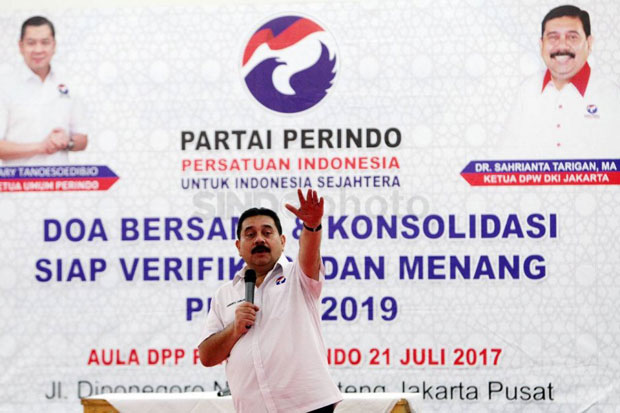Makna Nomor Urut 9 bagi Ketua DPW Partai Perindo DKI Jakarta