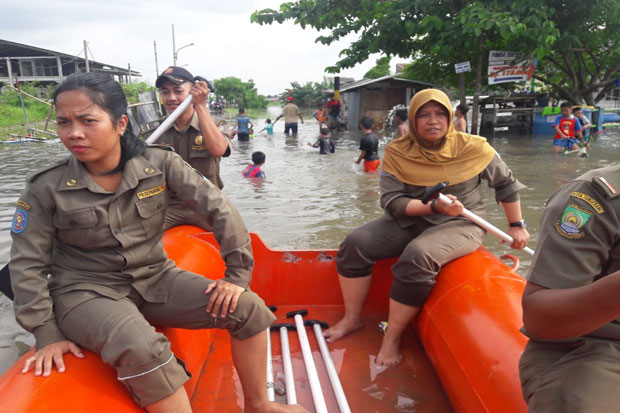 Pemkot Tangerang Masih Was-was Air Kiriman Susulan dari Bogor