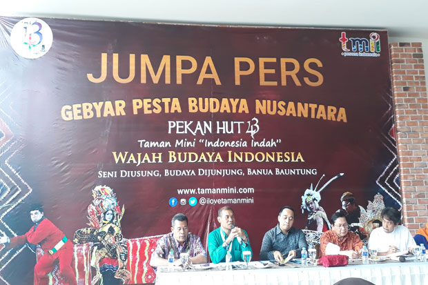 Rayakan HUT ke 43, TMII Gelar Pesta Budaya Nusantara