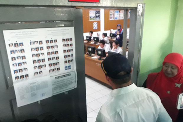 UNBK di SMKN 6 Jakarta, Mendikbud Kaget Tidak Ada Pengawas di Kelas