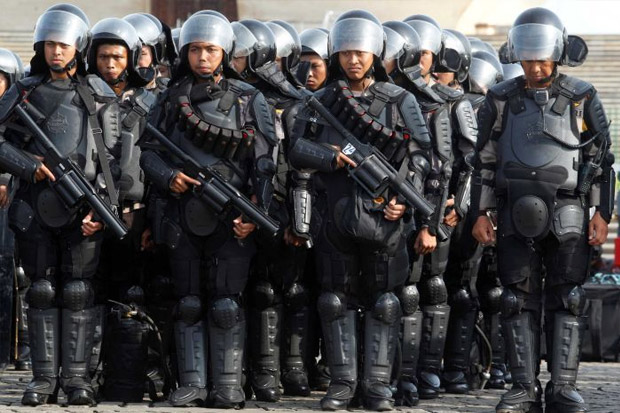 6 Ribu Polisi Amankan Aksi Bela Islam di Bareskrim Polri Jumat Siang