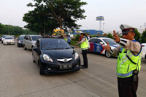 Uji Coba Ganjil Genap di Tol Tangerang, Banyak Pengendara Tak Tahu