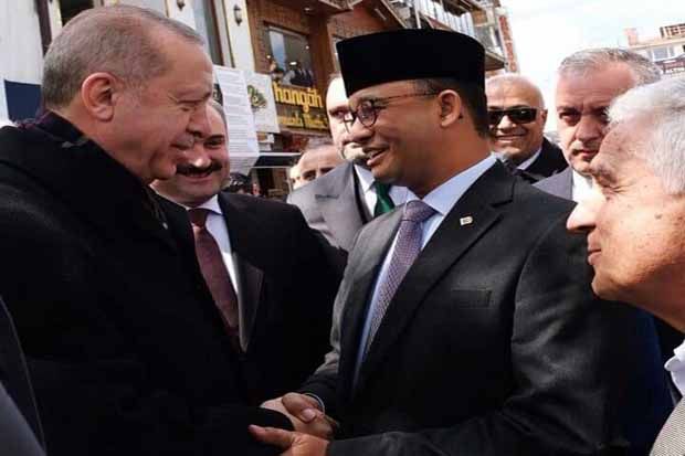 Berkunjung ke Turki, Anies Disambut Presiden Erdogan