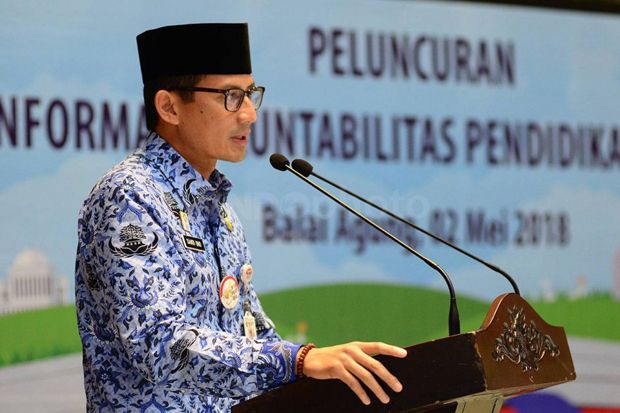 Sandiaga Uno: Ketua Forum Untukmu Indonesia Bukan Relawan OK OCE