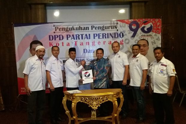 Pengurus Partai Perindo Kota Tangerang Dikukuhkan