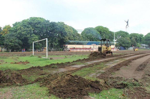 Sandiaga Ajak Sri Mulyani Melihat Renovasi Lapangan Banteng