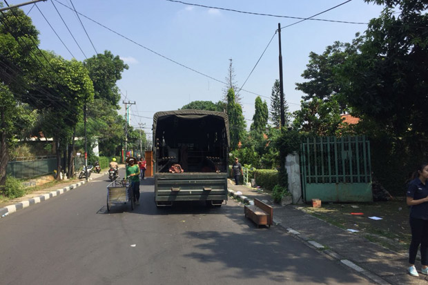 Pengosongan Rumah Dinas TNI di Tanah Kusir, 2 Warga Terluka