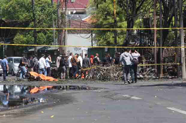 Pasca Bom Surabaya, Polda Metro Jaya Siaga 1