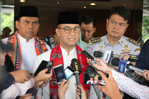 Soal Teror Bom, Anies Pastikan Jakarta Aman Terkendali