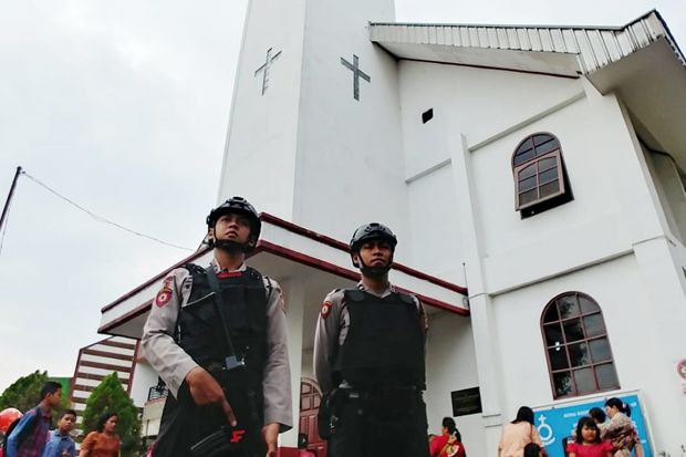 Polres Bogor Kerahkan 800 Personel Gabungan untuk Amankan Gereja