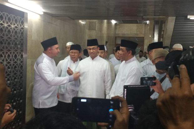 Tarawih Akbar Pertama di Masjid Istiqlal Dihadiri 60 Ribu Jamaah