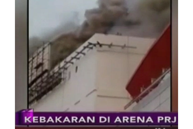 Jakarta Fair Terbakar, 5 Orang Terjebak di Lantai 7 Gedung JIExpo