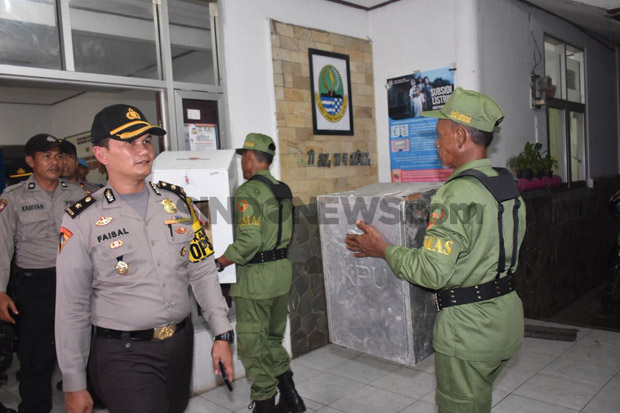 Cabup Saling Klaim, Polisi Perketat Pengamanan Distribusi Logistik Pilkada