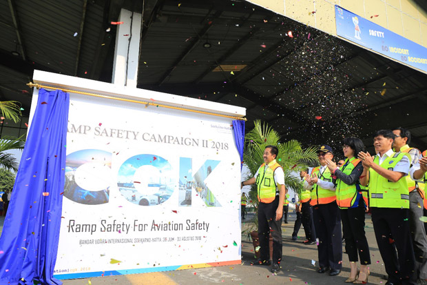 Jelang Asian Games 2018, Bandara Soetta Gelar Ramp Safety Camp II