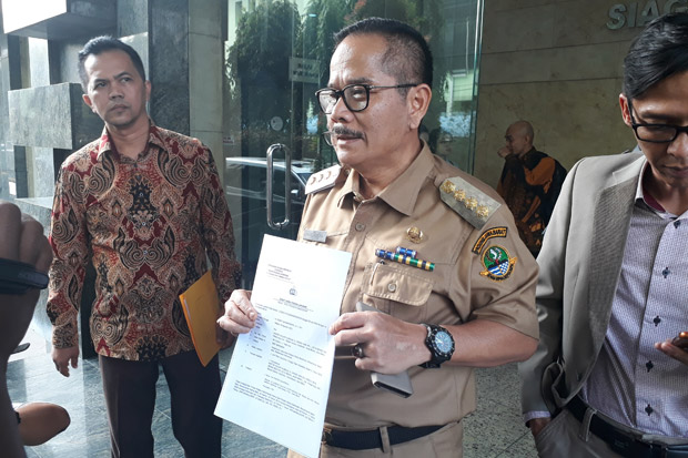 Pj Wali Kota Bekasi Tunjuk Dadang Hidayat Jadi Plh Sekda