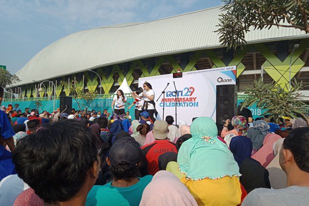 Kemeriahan Rangkaian HUT ke-29 RCTI di CFD Bekasi